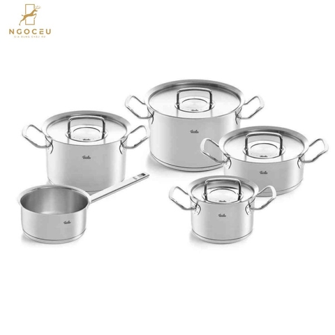 Bộ nồi 5 món Fissler Original Profi Collection 084-128-05-000/0 kèm quánh