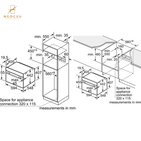 Lò hấp Bosch CDG714XB1 - Serie 8