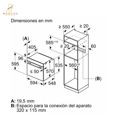 Lò vi sóng Bosch HBA372EB0 - Serie 4