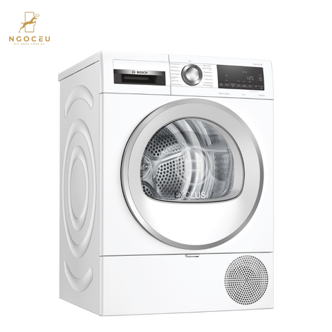 Máy sấy bơm nhiệt 8kg Bosch WQG233C90 - Serie 6