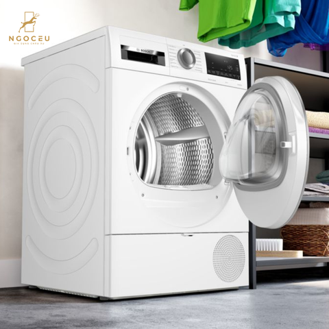 Máy sấy bơm nhiệt 8kg Bosch WQG233C90 - Serie 6