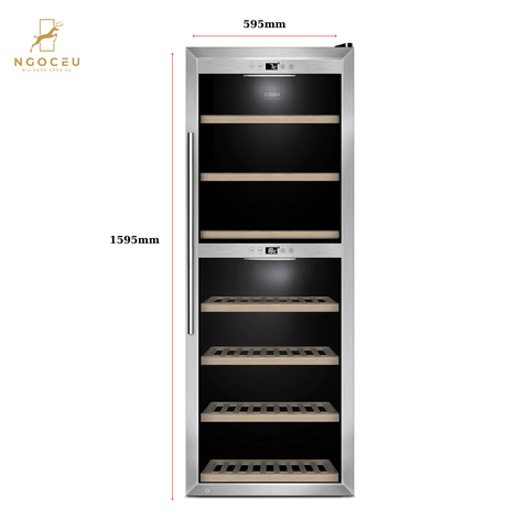 Tủ bảo quản rượu vang Caso Winecomfort 1260 Smart