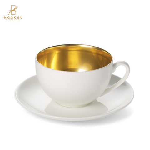 Cốc trà cafe 0,25l DIBBERN Goldrausch S0110810600  - Trắng/Gold
