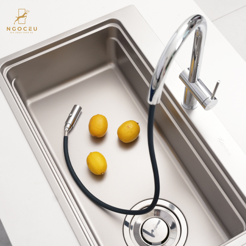 Vòi rửa bát Konox Comfor Chrome