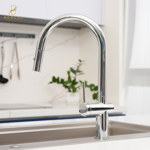 Vòi rửa bát Konox Comfor Chrome