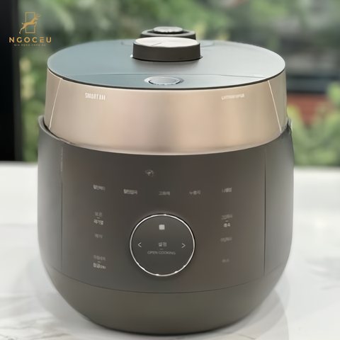 Nồi cơm cao tần áp suất kép Cuckoo CRP-LHTR0610FGB - Màu Xám Gold