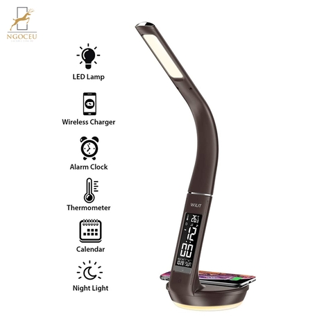 Đèn học chống cận Wilit U8Q - Màu Nâu