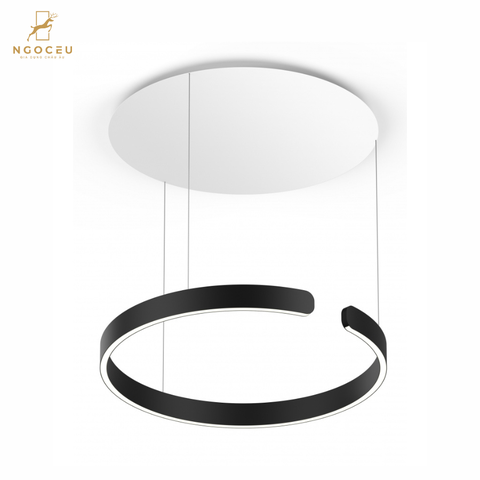 Đèn thả treo trần Occhio Mito Sospeso 60cm - Màu Đen