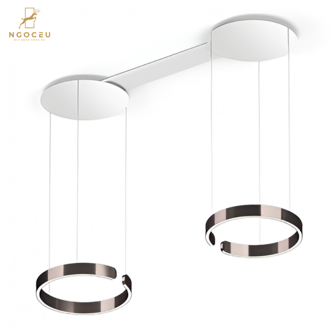 Đèn thả treo trần Occhio Mito Sospeso 40cm - Màu Nâu Đen
