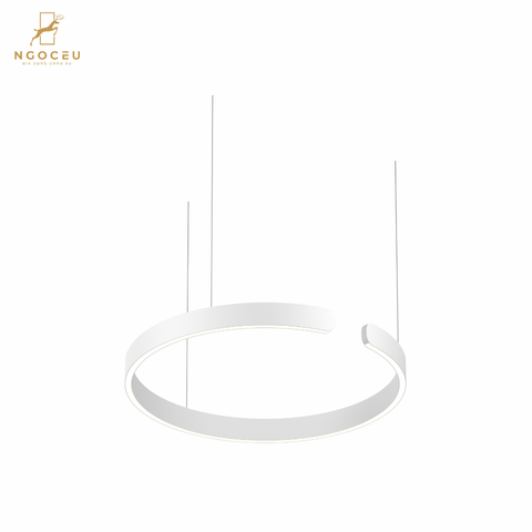 Đèn thả treo trần Occhio Mito Sospeso 60cm - Màu Trắng