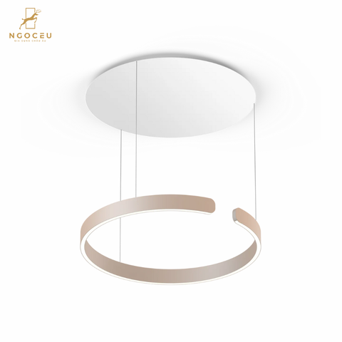 Đèn thả treo trần Occhio Mito Sospeso 60cm - Màu Vàng