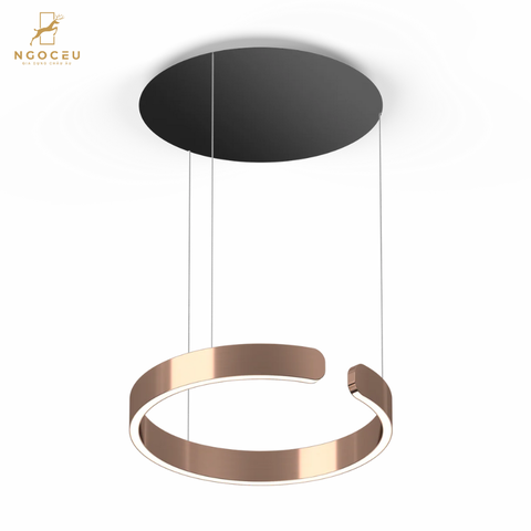 Đèn thả treo trần Occhio Mito Sospeso 40cm - Màu Vàng Hồng