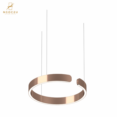 Đèn thả treo trần Occhio Mito Sospeso 40cm - Màu Vàng Hồng