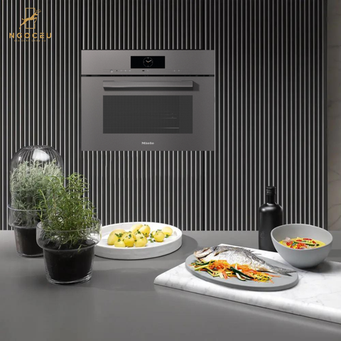 Lò hấp kết hợp vi sóng Miele DGM 7845 - Màu Xám
