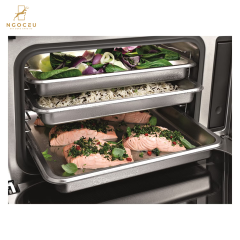 Lò hấp kết hợp vi sóng Miele DGM 7845 - Màu Xám