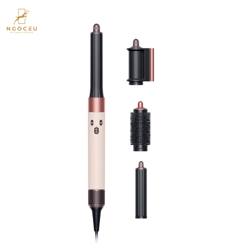 Bộ máy tạo kiểu tóc rút gọn Dyson Airwrap - HS05 Black Pink