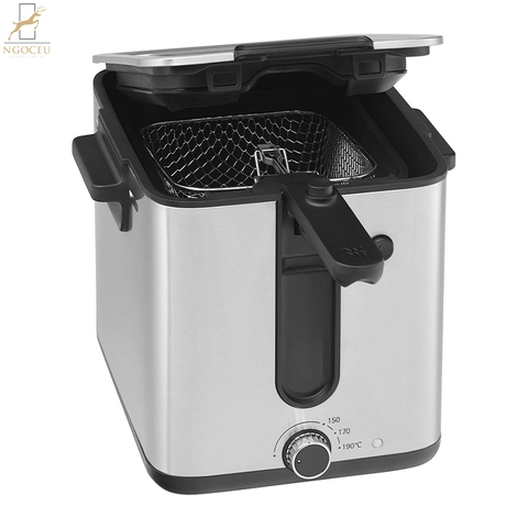 Nồi chiên ngập dầu WMF Küchenminis Fritteuse mit Kartoffelschneider