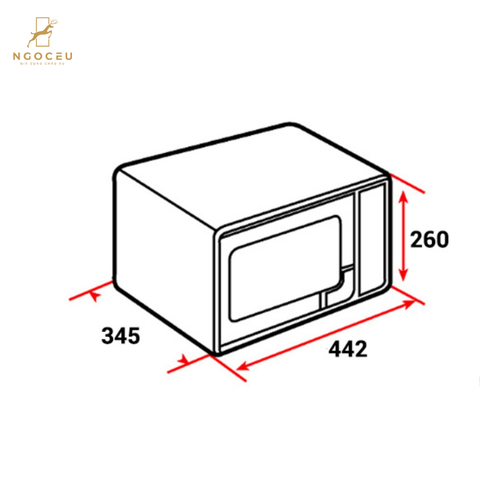 Lò vi sóng độc lập Bosch FEL023MS2 - Serie 2