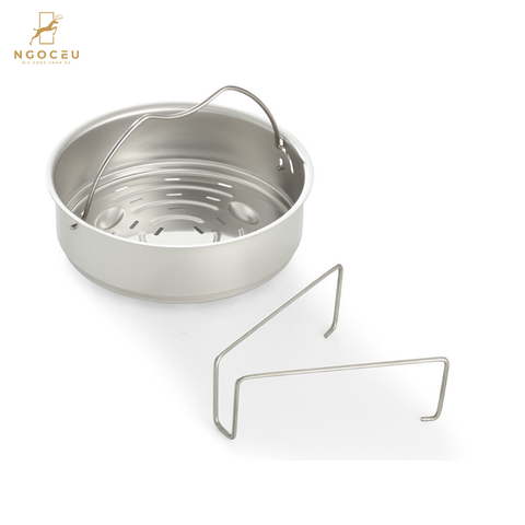 Nồi áp suất kèm xửng hấp Fissler Vitaquick Green 4,5L