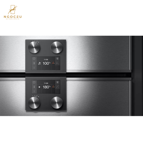 Lò nướng kết hợp lò vi sóng cánh phải Gaggenau BM484110 - Serie 400 - Màu Bạc