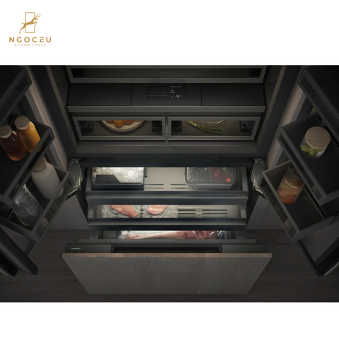 Tủ lạnh âm cửa kiểu pháp 576L - Gaggenau RVY497190 - Serie 400