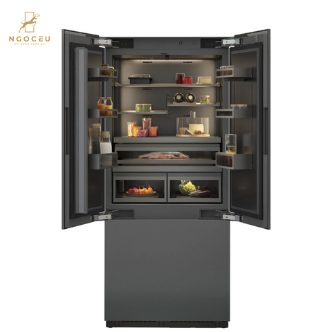 Tủ lạnh âm cửa kiểu pháp 576L - Gaggenau RVY497190 - Serie 400