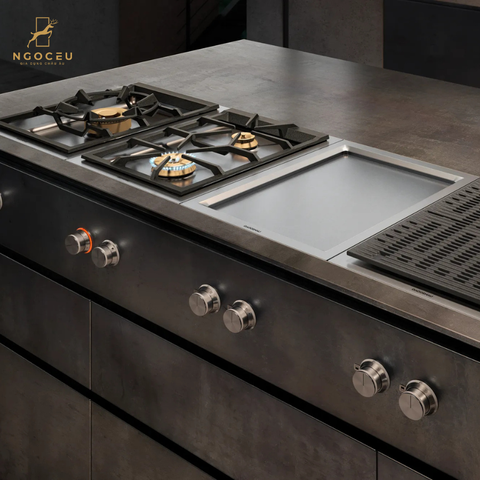 Bếp gas đôi âm Gaggenau VG425115F - Serie 400