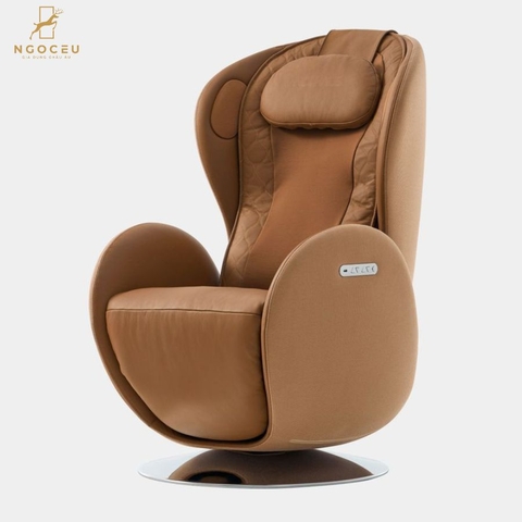 Ghế thư giãn Massage Luna 4D Nouhaus - Caramel