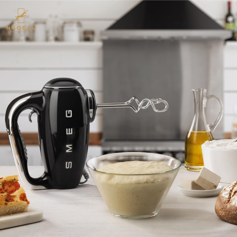 Máy đánh trứng trộn bột cầm tay Smeg HMF01BLEU