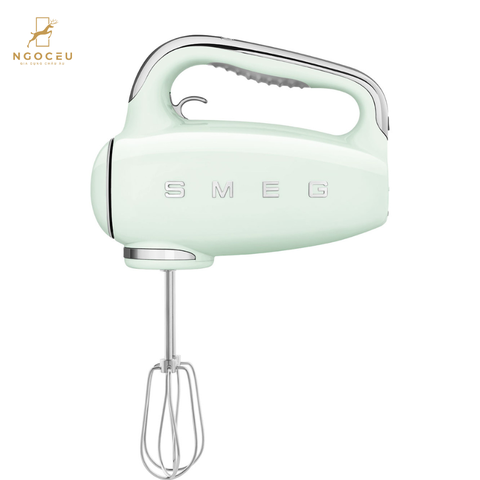 Máy đánh trứng trộn bột cầm tay Smeg HMF01PGEU