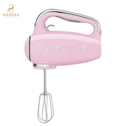 Máy đánh trứng trộn bột cầm tay Smeg HMF01PKEU