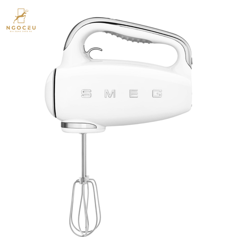 Máy đánh trứng trộn bột cầm tay Smeg HMF01WHEU