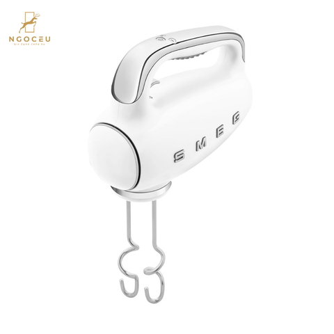 Máy đánh trứng trộn bột cầm tay Smeg HMF01WHEU