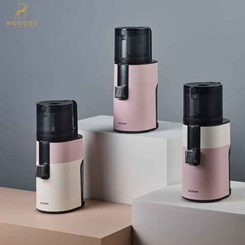 Máy ép trái cây Hurom H400 – Màu Mix Trắng Hồng