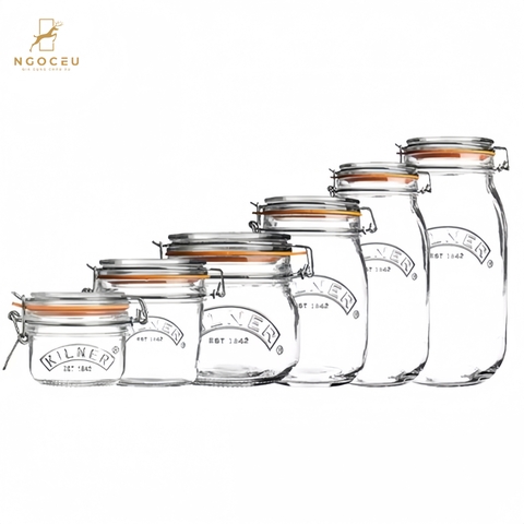 Bộ 6 hũ thủy tinh Kilner