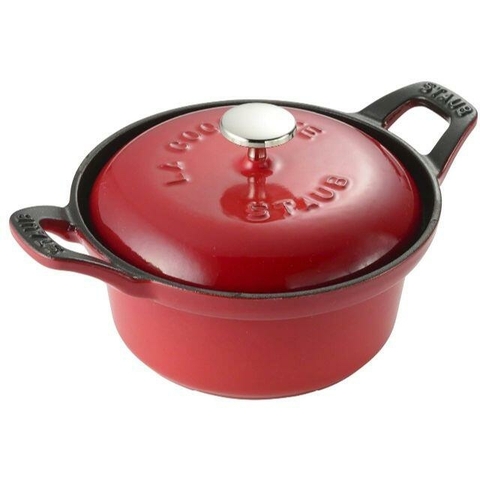 Nồi gang Mini Staub La Cocotte 12cm Round 40501-021 - Cherry 4,7 inch