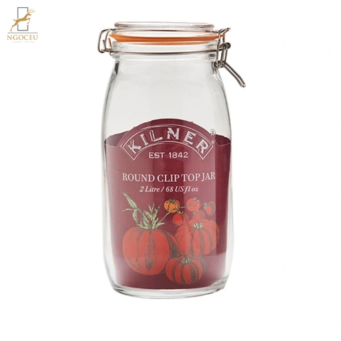 Kilner - Hũ Thủy Tinh Tròn - 2L