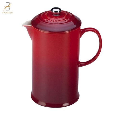 Bình Pha Cà Phê Le Creuset French Press - Màu Đỏ