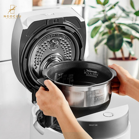 Nồi cơm điện cao tần áp suất kép Cuckoo LHTR0610FW - 1.08L