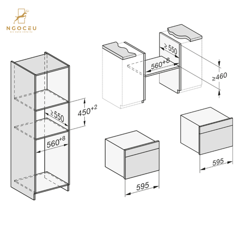 Lò nướng kèm hấp Miele DGC 7845 HC Pro - Màu Xám