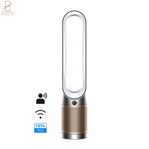 Quạt không cánh kèm lọc không khí Dyson Purifier Cool Formaldehyde TP09 - White/Gold Trắng/Vàng