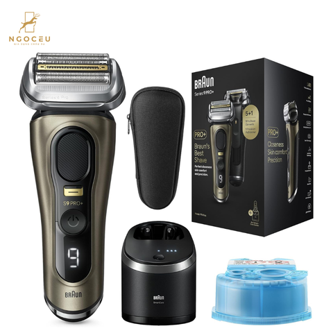 Máy cạo râu Braun pro+ 9569cc - Serie 9