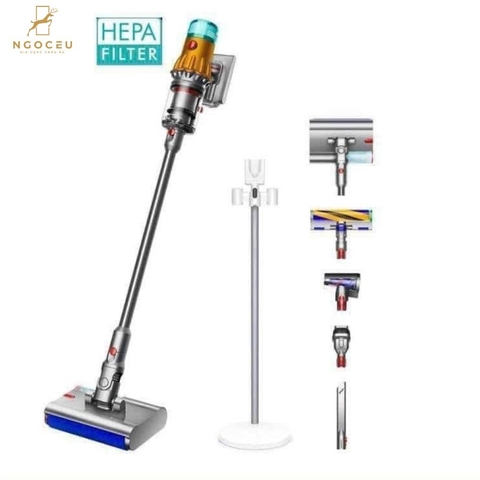 Máy hút bụi khô và ướt kèm Dock sạc di động Dyson V12 Detect Slim Submarine SV46 SU
