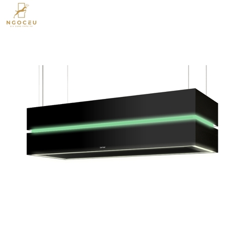 Máy hút mùi bàn đảo Berbel BIH 135 SKE-S Skyline Edge Sound - Màu Đen