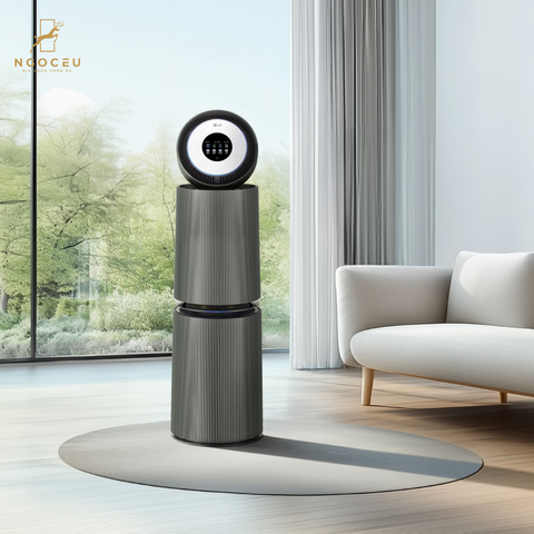Máy lọc không khí LG Puricare AI Object Collection 360° Alpha AS355NGNA
