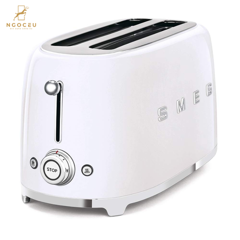 Máy nướng bánh mì 4 lát Smeg TSF02WHEU