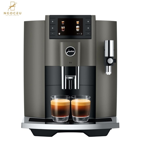 Máy Pha Cafe tự động Jura E8 - Màu Ghi Xám