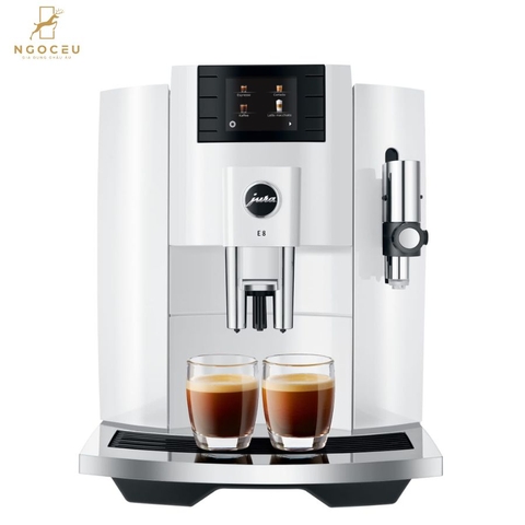 Máy Pha Cafe tự động Jura E8 - Màu trắng