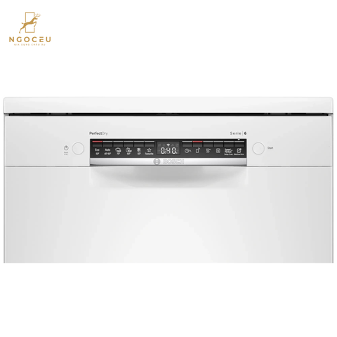 Máy rửa bát độc lập Bosch SMS6ZCW10E - Màu Trắng