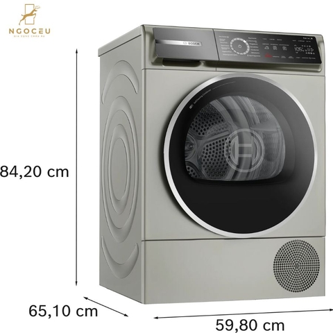 Máy sấy quần áo 9kg Bosch WQB246CX0 – Serie 8
